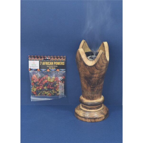 Incenso Resina 50g 7 Poderes Africanos