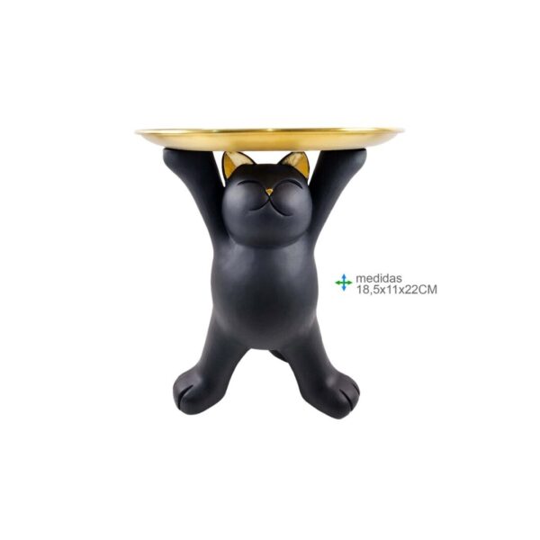 Gato Resina 18,5x11x22cm