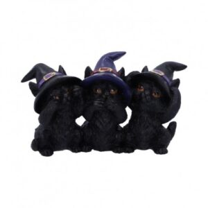 3 gatos bruxos 11.5cm