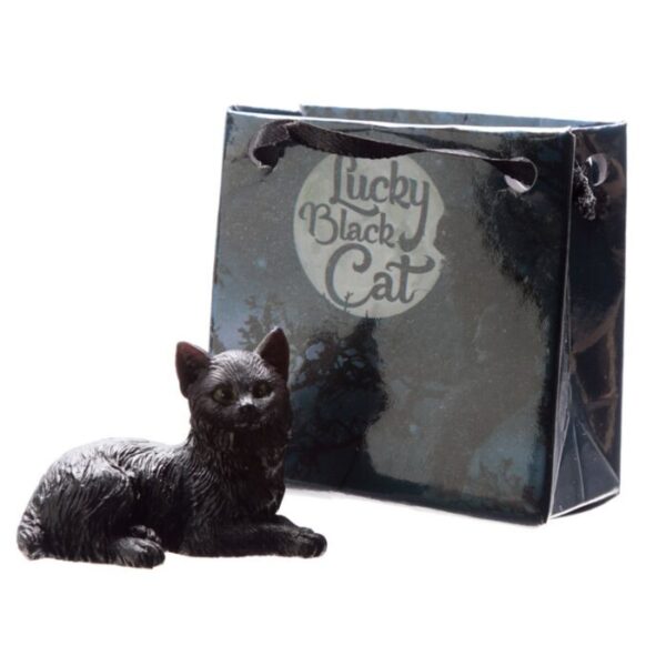 Saco Mini para Presentes - Gato Preto da Sorte