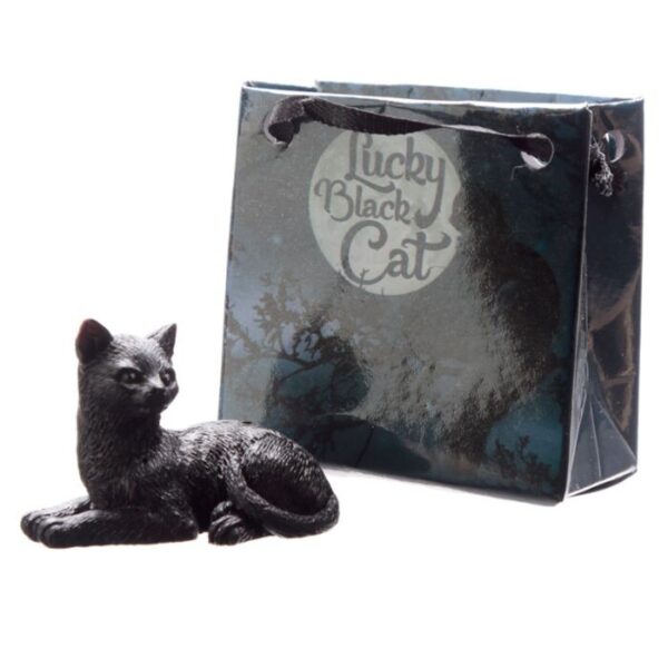 Saco Mini para Presentes - Gato Preto da Sorte