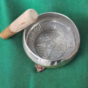 Taça Tibetana Latão 11x4.5cm