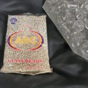 Missangas Cristal Transparente 450g