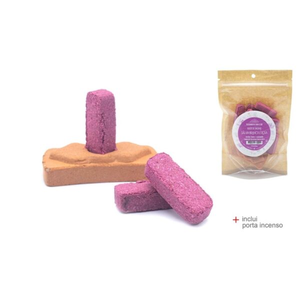Blocos de Inc. Sálvia Branca e Rosa