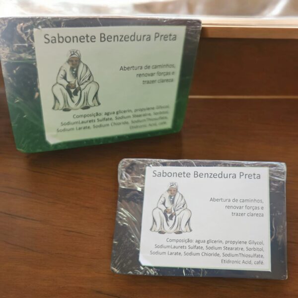 Sabonete Benzedura Preta