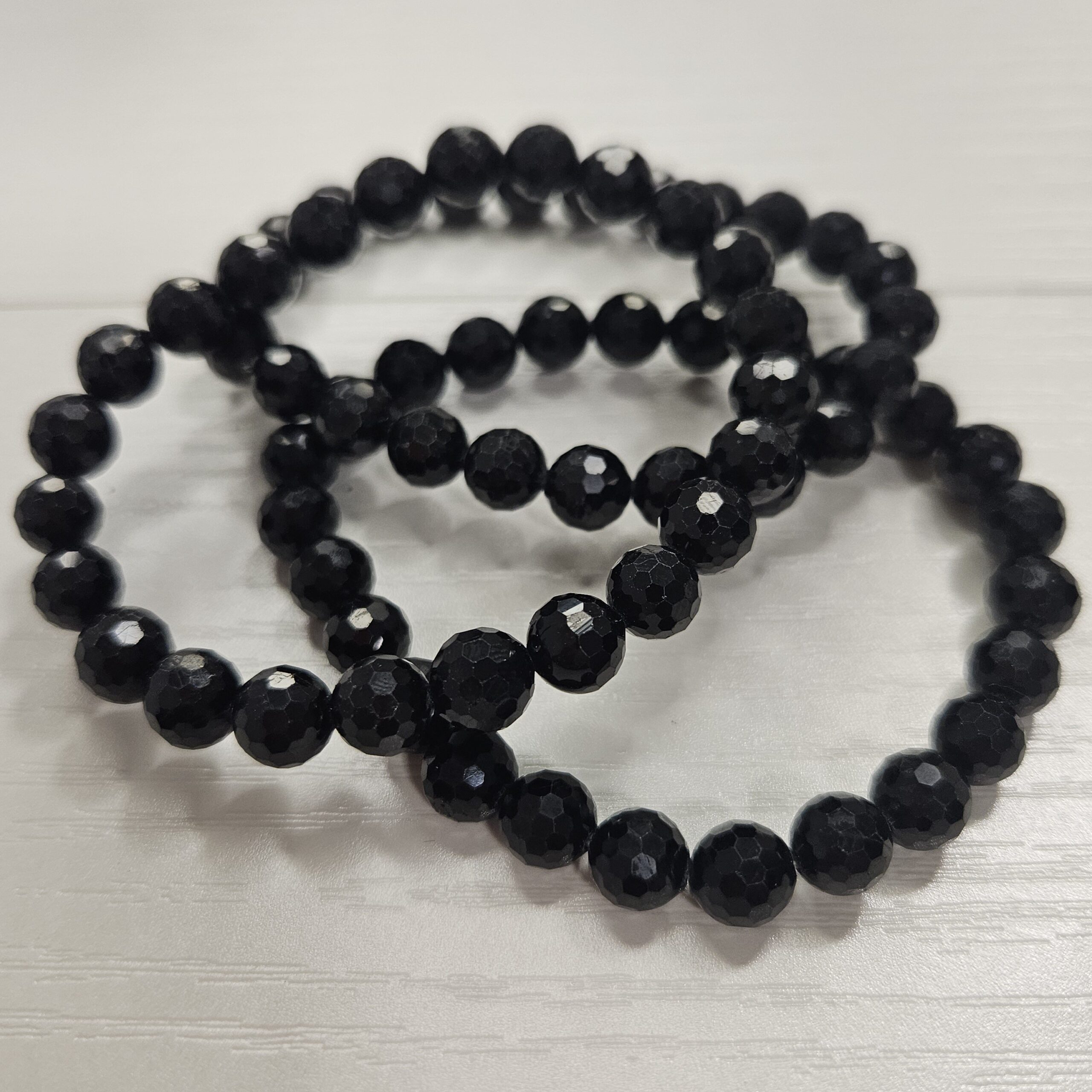 Pulseira Turmalina Negra Facetada - Image 3