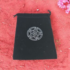Bolsa Tarot Pentagrama preto