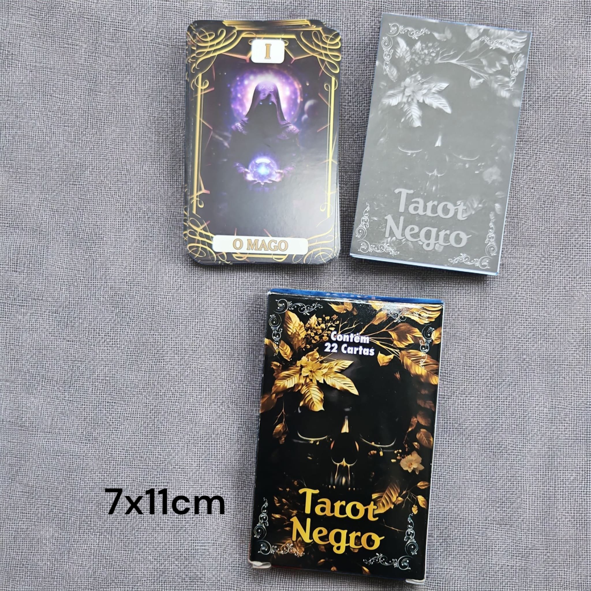 Tarot Negro 22 cartas