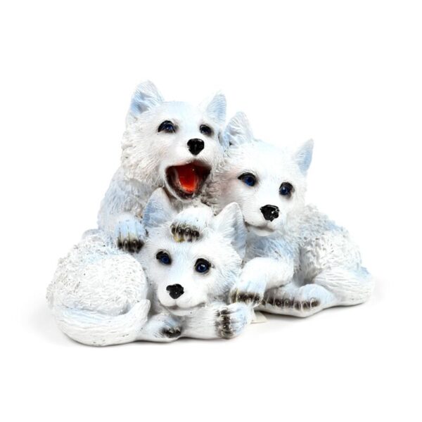 Trio de Filhotes de Lobo - Image 2