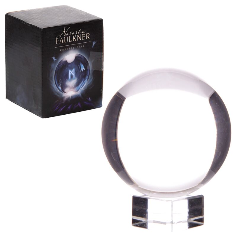 Bola de Cristal com expositor e caixa de oferta 7.5cm