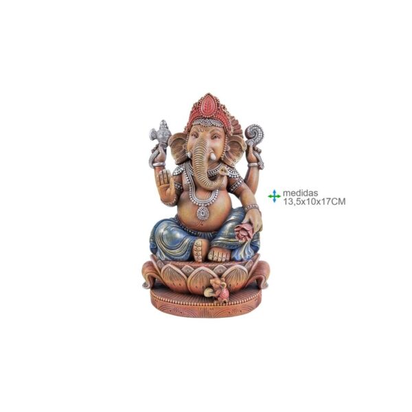 Ganesh Resina 17x13x27cm