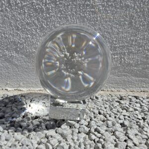 Bola de Cristal com expositor e caixa de oferta 7.5cm
