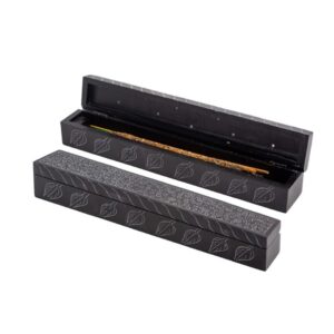 Porta incenso pedra sabão preto