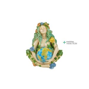 Mãe Terra Resina 14x9x15cm