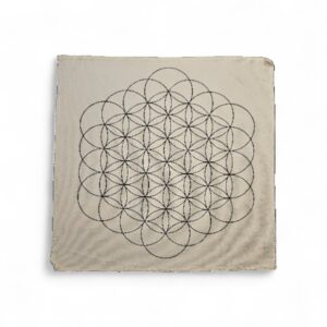 Flor da Vida algodão 30cm