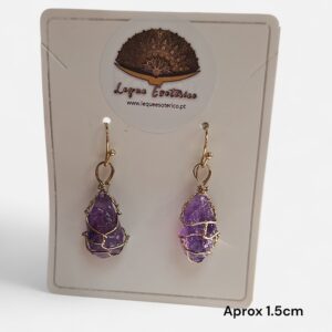 Brincos Ametista