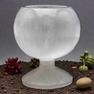 Cálice Selenita Aprox. 9x10cm