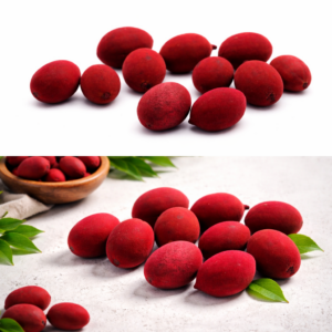 Fava de Ogum bola vermelha