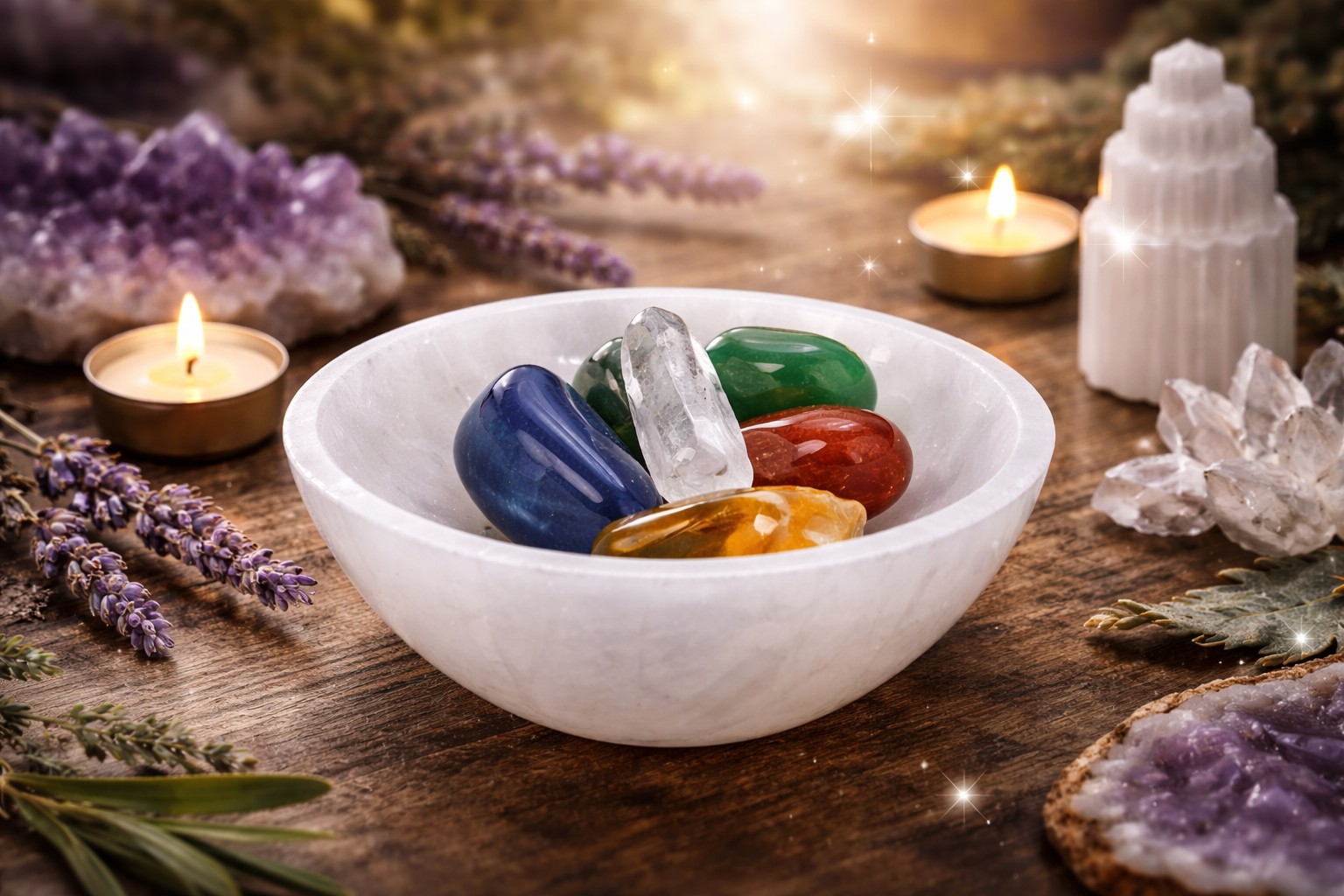 Taça Selenita 14 cm