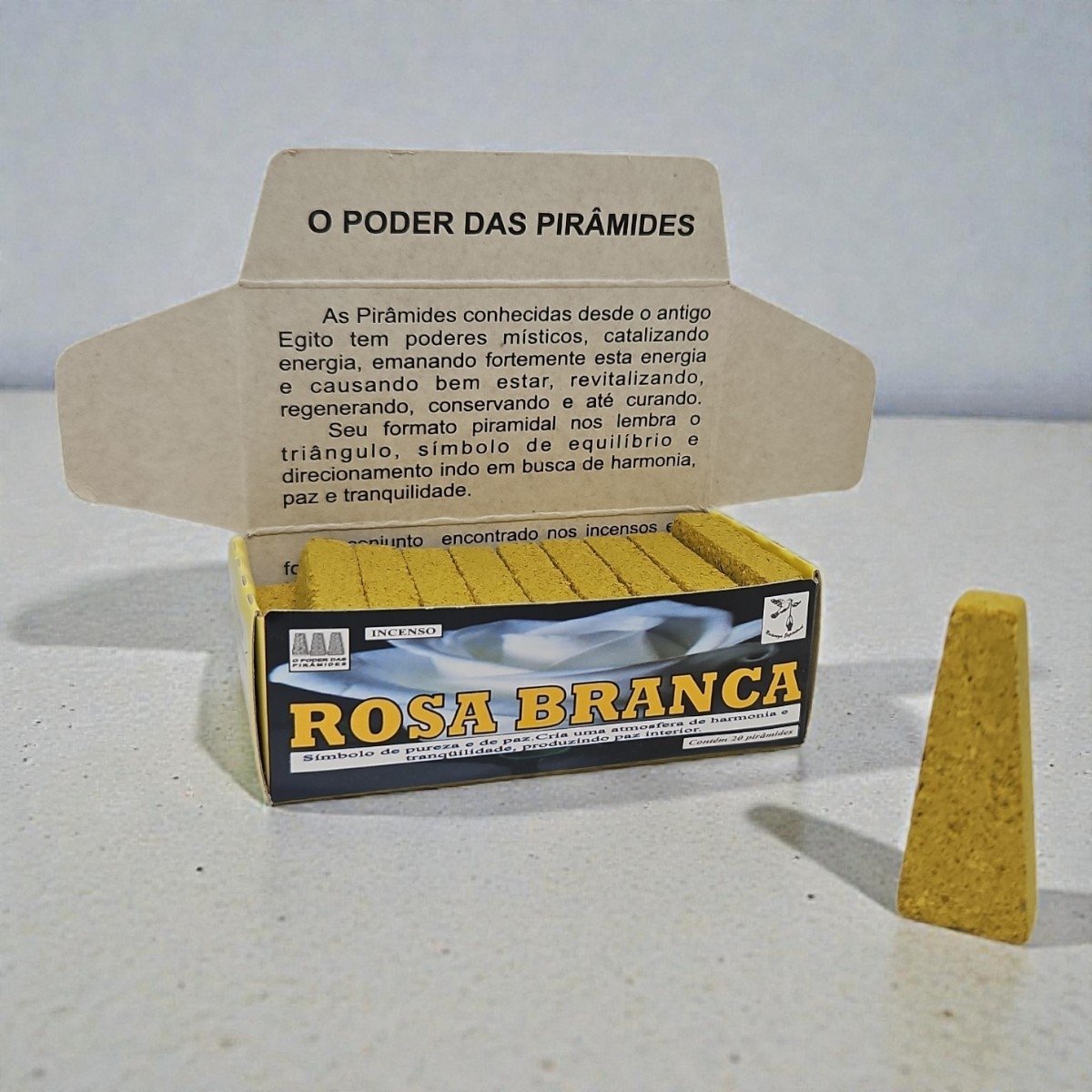 Defumador Rosa Branca 20 cones