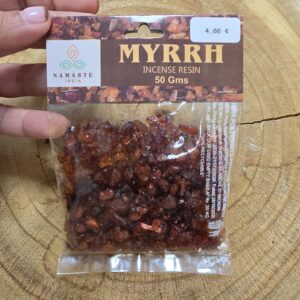 Resina Incenso Mirra (Myrrh) 50g – Namaste India