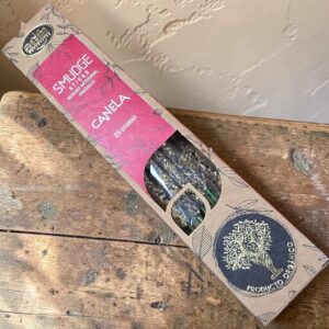 Incenso Artesanal Orgânico Smudge Canela – 25g