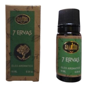 Óleo Aromático 7 Ervas – Limpeza e Proteção Energética (10ml)