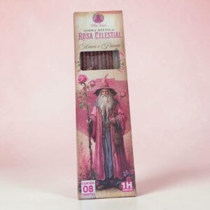 Incenso Rosa Celestial – Amor e Paixão | Vila Zen