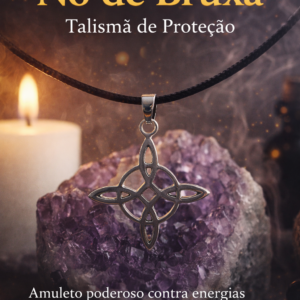 Colar Nó de Bruxa – Talismã de Proteção