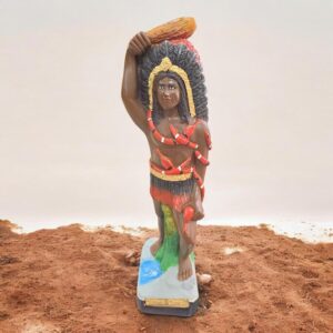 Caboclo Cobra Coral – Imagem em Resina