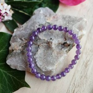Pulseira Ametista 6mm