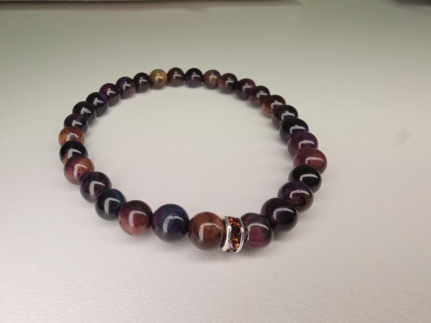 Pulseira Rodonita – Pedra do Equilíbrio Emocional e Cura Interior - Image 2