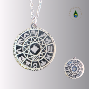 Pendente Mandala dos 12 Signos do Zodíaco – Amuleto Astrológico