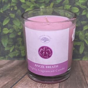 Vela Angel Breath – Paz, Proteção e Limpeza Energética (10–12h)