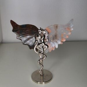 Escultura Anjo & Diabo – União dos Opostos 8cm