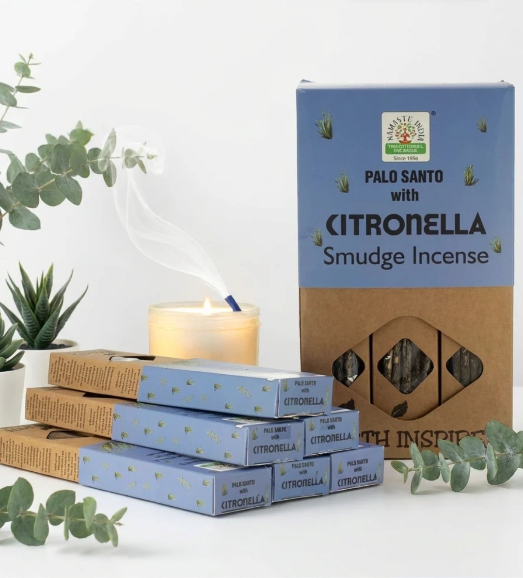 Incenso Natural Palo Santo com Citronela – Smudge Incense - Image 2