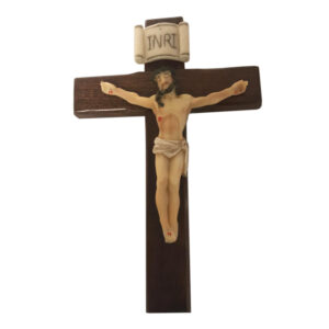 Crucifixo de Parede com Cristo – 20 cm