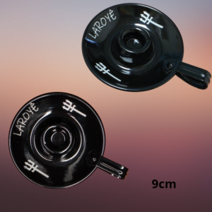 Castiçal para 1 vela Exu preto
