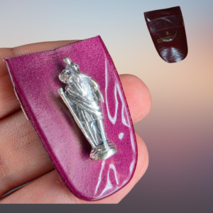 Agulheiro com Medalha de São Cristóvão