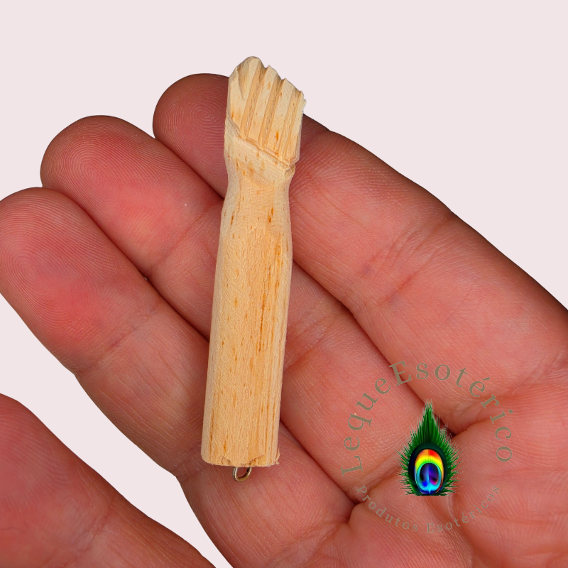 Figa de Arruda em Madeira – 5 cm - Image 2