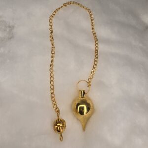 Pêndulo Dourado Metal