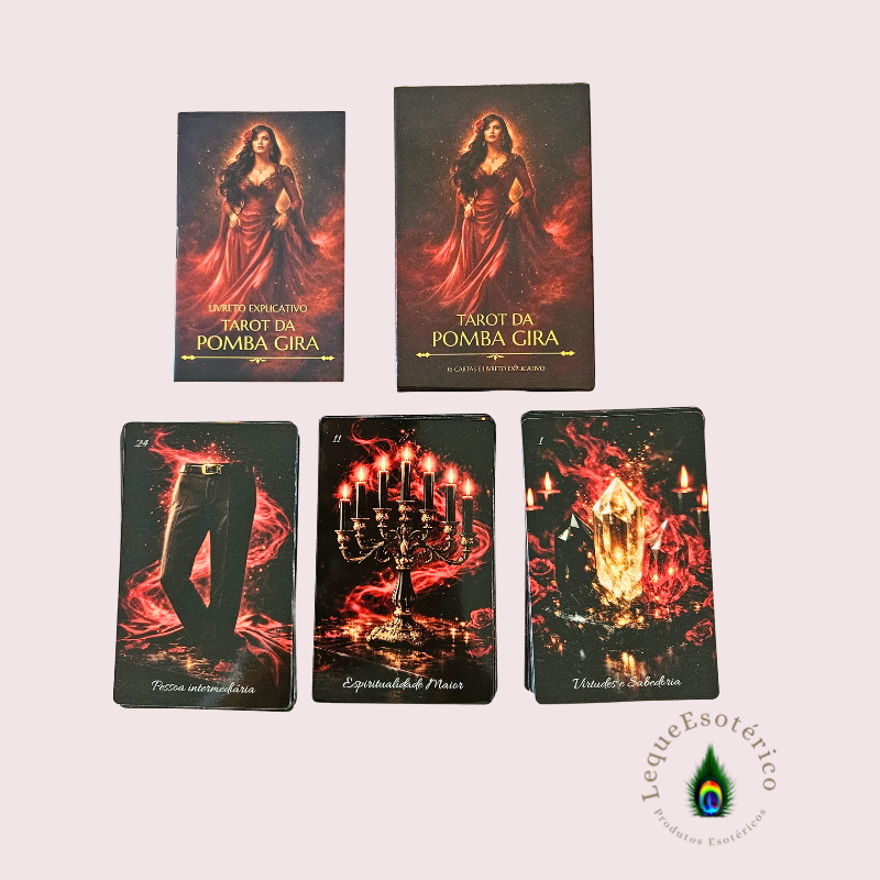 Tarot da Pomba Gira – 36 Cartas + Livreto Explicativo - Image 2
