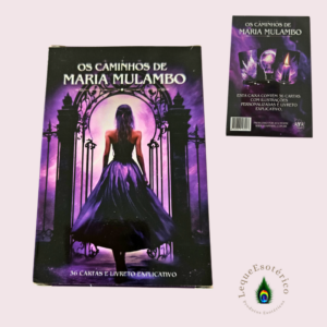 Os Caminhos de Maria Mulambo – Baralho 36 Cartas
