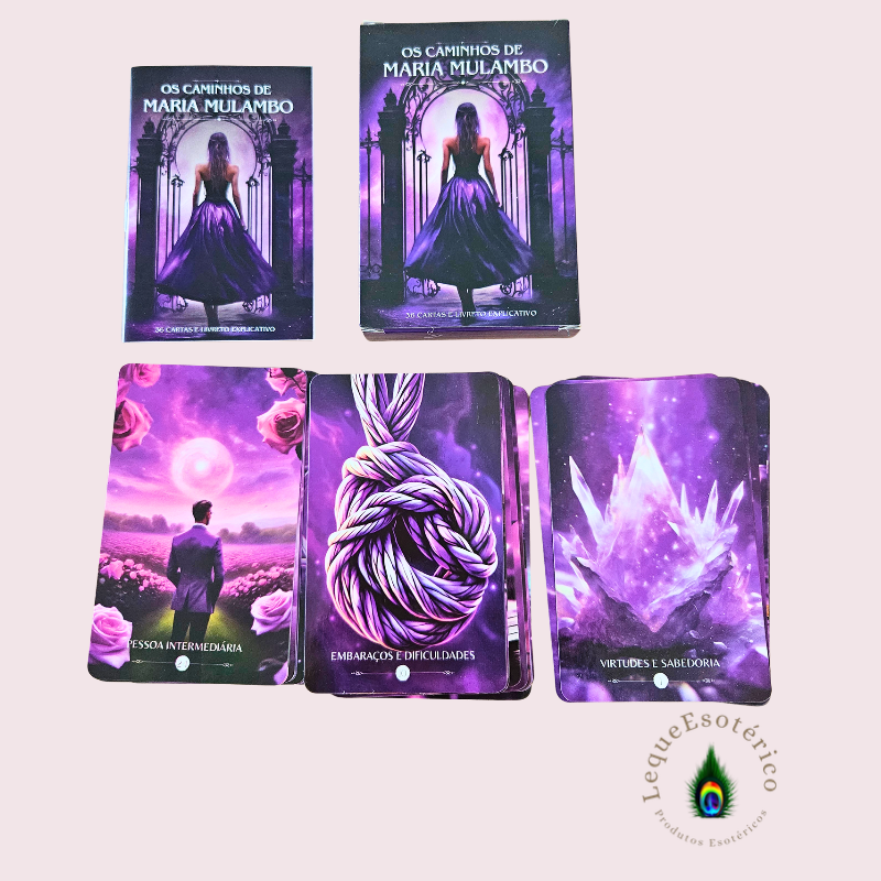 Os Caminhos de Maria Mulambo – Baralho 36 Cartas - Image 2