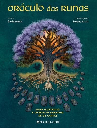 Oráculo das Runas – Guia Ilustrado + Baralho de 24 Cartas
