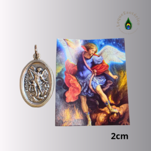 Pendente São Miguel Arcanjo com Imagem – 2 cm | Proteção