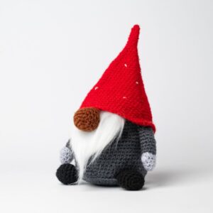 Kit de crochê Gnomo de Natal