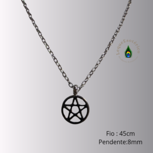 Colar Pentagrama – Proteção, Equilíbrio e Cinco Elementos
