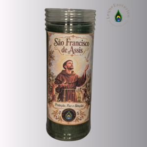 Vela Verde São Francisco de Assis – Proteção, Paz e Bênçãos