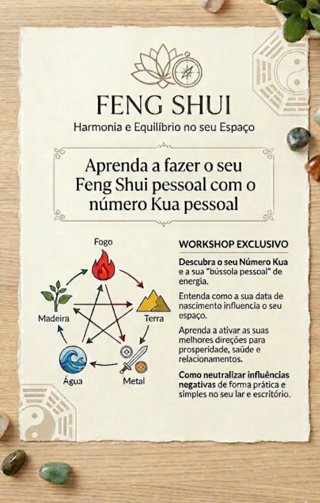 Número Kua — Bússola Pessoal Feng Shui